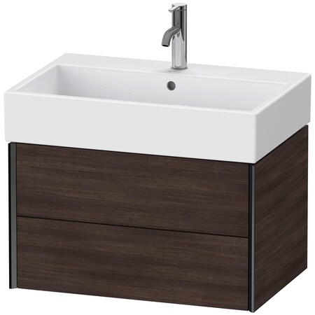 Duravit Xviu Wall-Mounted Vanity Unit Chestnut Dark XV43350B253